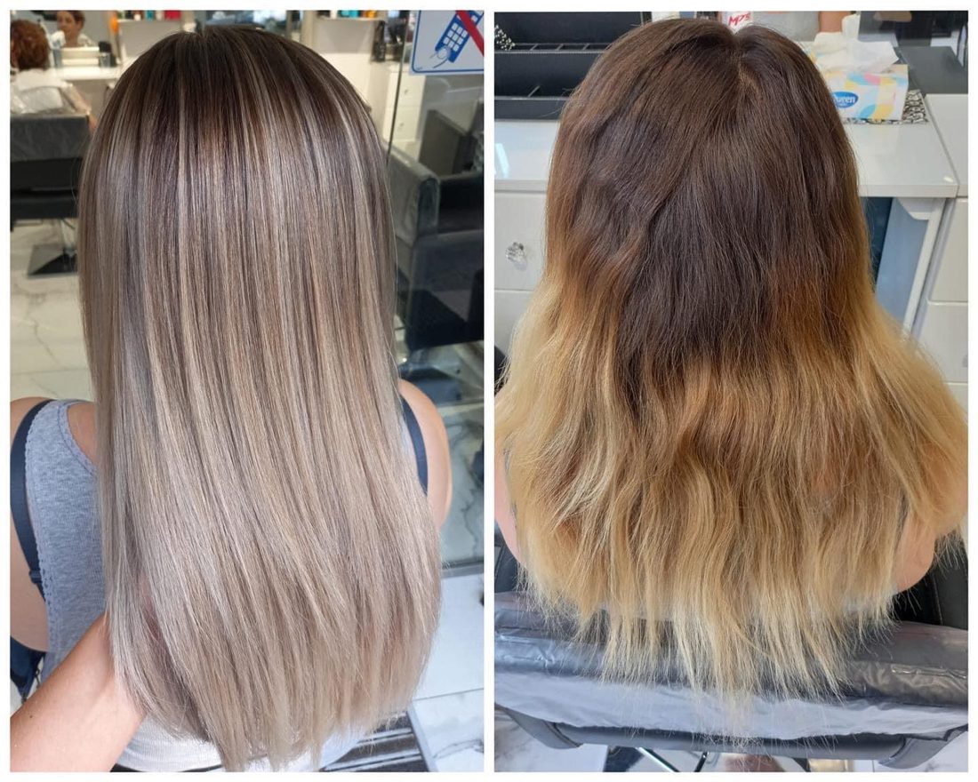 Men's cut and styling